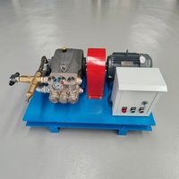 Nouvelle nettoyeuse haute pression 500 bars 22 kW électrique 30 CV, découpeuse à jet d'eau portable sans résidus 7000 PSI pour nettoyage extérieur