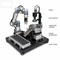 Robot de commande numérique industriel pour machines CNC, pour le traitement de petites pièces de précision et de pièces délicates, capacité de 7 kg, portée de 900 mm
