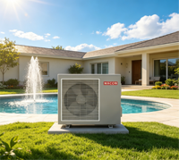Pompe à chaleur air-eau 12 kW R290 à compresseur scroll, COP 4.8, Classe A+++, conception sans réservoir pour hôtels et résidences