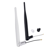 Module d'intérieur Wifi Booster avec antenne Omni trapue 5DB Antenne Zigbee en caoutchouc sans fil pour la communication