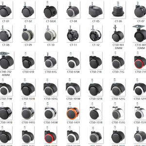 Prix usine plusieurs couleurs chaise de bureau roues roulette de chaise pivotante - Product Image 5