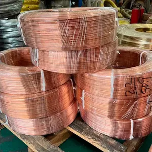 Copper Wire Factory Price 29 Swg Cca Enamelled Copper Wire Occ 99.99% Pure Copper Coated Er70s-6 Co2 Rectangular Welding Wire