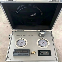 Testeur de pression hydraulique portable, testeur de système hydraulique pour le diagnostic des pannes de pompe, moteur, vanne, analyseur hydraulique en ligne