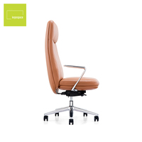 Bureau d'accueil haut de gamme AVEC chaise de bureau de direction, chaise de bureau de direction avec appui-tête