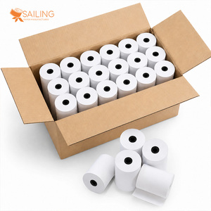 กระดาษม้วนความร้อน Sailing Thermal-Pos-Paper-Rolls 80×50 55Gsm กระดาษความร้อน 80X80มม. 55Gsm / ปลอดสาร BPA - Product Image 1
