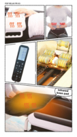 Lit de massage chiropratique portable à traction cervicale électrique avec télécommande et programmes multiples