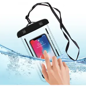 Yüzme bel çantaları su geçirmez çanta telefon için 7 inç dalış Fanny çanta plaj aksesuarları