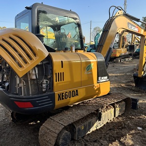 Excavadora de cadenas XCMG XE60DA de segunda mano, excavadora hidráulica pequeña de 6 toneladas para uso doméstico, disponible en stock. - Product Image 3