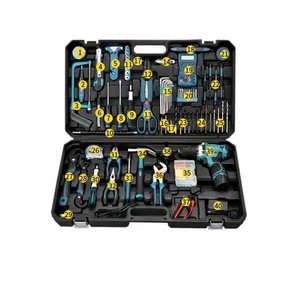 Factory Wholesale Stainless Steel <b>Tool</b> Kit Toolbox <b>Set</b> with Hard Case OEM Customizable for Automotive Repair - Product Image 2