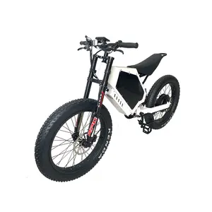높은 전력 8000w 전기 자전거 100 km/h 전기 자전거 오프로드 자전거 dirtbike 높은 구성 26*4.0 타이어