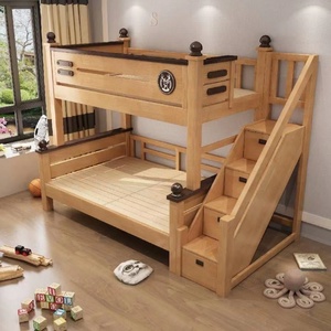 Litera Separable de Madera para Niños con Escalera, Litera Moderna Desmontable, Sólida y Duradera para Adultos, Venta al por Mayor - Product Image 3