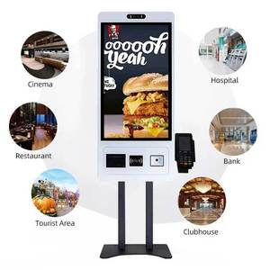 Machine de point de vente à écran tactile 21,5 24 32 pouces pour restauration rapide, borne de paiement murale pour commande et service <span class=keywords><strong>en</strong></span> restaurant - Product Image 2