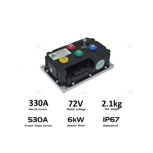 Fardriver nd72530 72V DC 330A lập trình Sine Wave điều khiển cho 6KW DC động cơ điện xe máy điều khiển động cơ sản phẩm - Product Image 2