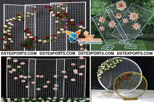 Mehndi, Sangeet et Garba Decor Paisleys Décor de scène de mariage en plein air Paisley Prop Fibre Sculpté Paon Paisley pour mariage USA - Product Image 6