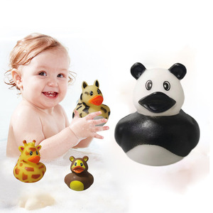Vendita calda colorato da spremere antistress divertente anatre giocattolo da bagno - Product Image 1