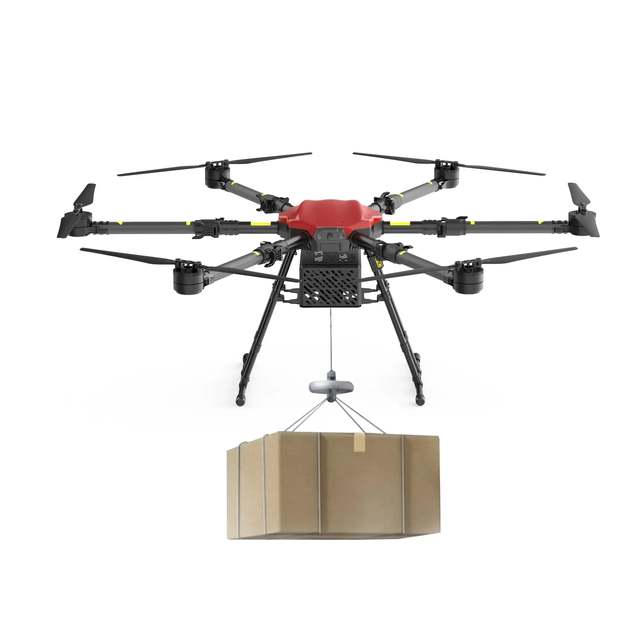 Professional Heavy Duty Multi-Rotor Industrial Drone Large Payload Cargo Delivery Robot with High Efficiency