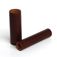 Estuche Humidor para Cigarros Pequeños, Negro, para un Solo Cigarro, Resistente a Golpes, para Viaje
