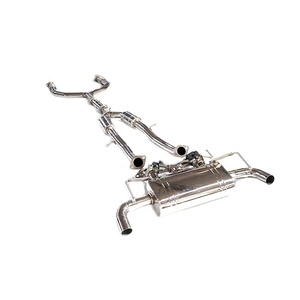 ING Ventes directes d'usine Échappement Catback pour <span class=keywords><strong>Nissan</strong></span> 350Z <span class=keywords><strong>370Z</strong></span> 2003 2006-3.5 Voix aiguë en acier inoxydable - Product Image 1