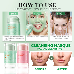 ขายส่ง ผลิตภัณฑ์ทำความสะอาดผิวหน้าขายดี ทำความสะอาดล้ำลึก ลด<span class=keywords><strong>สิว</strong></span>เสี้ยน ลด<span class=keywords><strong>สิว</strong></span>อักเสบ ทำความสะอาดรูขุมขน แบบแท่ง - Product Image 5