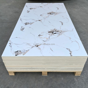 Plaque de marbre PVC 4x9 pieds 3mm en stock, vente en gros et au détail <span class=keywords><strong>pour</strong></span> la décoration murale de bureaux, magasins, maisons et hôtels - Product Image 6