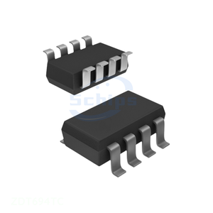 Transistors SOT-223-8 ZDT694TC In Stock Electronic Components Suppliers TRANS 2NPN DUAL 120V 500MA SM8 - Product Image 1