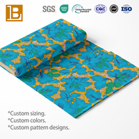 Katalog Gratis BILU Desain Bunga Kain Katun 100% Bermotif untuk Pakaian AB011