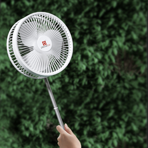 Mini Ventilador USB Portátil, Batería Recargable <span class=keywords><strong>de</strong></span> 7200 mAh, Ventilador Eléctrico <span class=keywords><strong>de</strong></span> Pie, Plegable, Telescópico, con Soporte <span class=keywords><strong>de</strong></span> Escritorio para el Hogar - Product Image 1