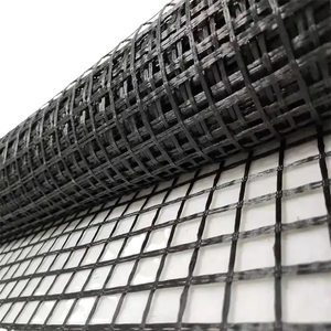 Hai trục geogrid geogrids Trung Quốc Nhà Máy Giá <span class=keywords><strong>polyester</strong></span> sợi thủy tinh nhựa đường geogrid hai trục một trục Geo lưới đường lái xe - Product Image 2