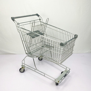 <span class=keywords><strong>4</strong></span> Wielen Australische Stijl 150l Stalen Winkel Supermarkt Winkelwagentje <span class=keywords><strong>Trolley</strong></span> Met Kinderzitje - Product Image 1