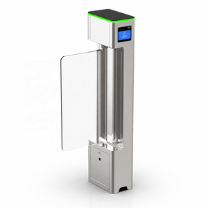 Barrière pivotante automatique de contrôle d'accès avec lecteur RFID anti-collision pour l'entrée sécurisée des centres de fitness et gymnastiques - Product Image 1
