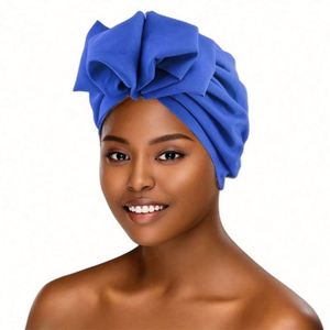 Turban noué pour femme, prêt à l'emploi, de haute qualité, tendance, multifonctionnel, pour l'extérieur, en coton respirant, taille adulte - Product Image 5