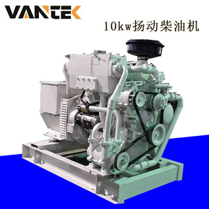 เครื่องกำเนิดไฟฟ้าดีเซล Jiangsu Wantai 10kW ระบายความร้อนด้วยอากาศ 220/380V 50Hz สำหรับใช้งานทางทะเล - Product Image 5