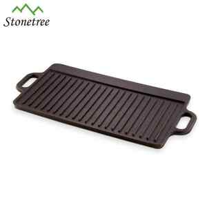<span class=keywords><strong>Plaque</strong></span> antiadhésive en fonte sur mesure-barbecue-grillades-<span class=keywords><strong>plancha</strong></span> pour une bonne vente - Product Image 1