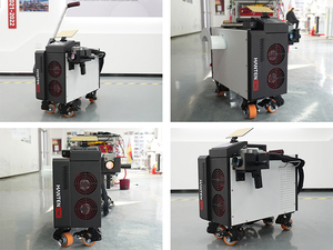 Máquina <span class=keywords><strong>de</strong></span> <span class=keywords><strong>Limpieza</strong></span> Láser <span class=keywords><strong>de</strong></span> Pulso con Enfriamiento por Aire, Eliminación <span class=keywords><strong>de</strong></span> Óxido, Pintura, Revestimiento, Aceite, Suciedad, Equipo <span class=keywords><strong>de</strong></span> <span class=keywords><strong>Limpieza</strong></span> <span class=keywords><strong>de</strong></span> Superficies <span class=keywords><strong>de</strong></span> Madera, Metal y Acero, 500W - Product Image 6