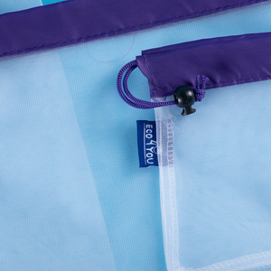 Personalizzato eco friendly riciclato riutilizzabile in poliestere rpet sacchetto della maglia per frutta e verdura, la produzione di borse set, sacchetto netto - Product Image 3