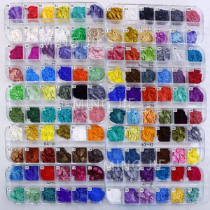 <span class=keywords><strong>Effetto</strong></span> <span class=keywords><strong>metallico</strong></span> 120 colori Mica polvere pigmenti perla per pittura epossidica pavimento, resina arti, acrilico Nail Art - Product Image 4