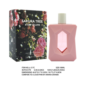 Prix de gros, parfum pour femme Sakura Brand LongLast Sexy Lady Flower, parfum floral original à la rose, parfum pour le corps, spray 100 ml - Product Image 4