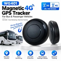 Traceur GPS magnétique 4G WG401 pour bus et véhicules de transport de passagers