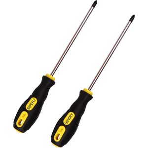 Sipery <b>Phillips</b> <b>Screwdriver</b> 600 Mm Chrome Vanadium Steel Anti Slip Grip Magnetic Tip <b>Set</b> For Diy Repair - Product Image 1