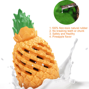 Goma Natural para masticar piña perro <span class=keywords><strong>Tory</strong></span> mascota mordedura agresiva juguete nuevo caucho Natural no tóxico resistente a mordeduras perro juguete - Product Image 4