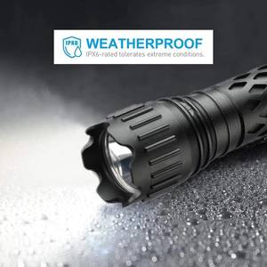 ZOOMFIRE Alliage d'aluminium IP65 Étanche De Poche LED Lampe De Poche Vélo <span class=keywords><strong>Camping</strong></span> Tactique Type-C USB De Charge ZF001 - Product Image 4