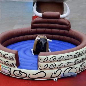 Taman Hiburan banteng mekanik mesin kendaraan Rodeo mekanis tiup permainan besar peralatan hiburan luar ruangan - Product Image 3