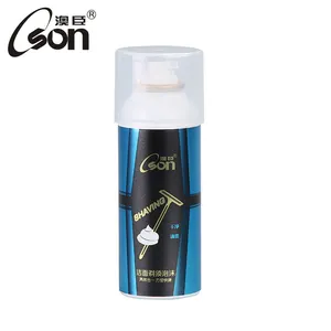 2 Trong 1 Du Lịch Mini Kem Cạo Râu Bọt Aerosol Phun Mặt Người Đàn Ông Của Làm Sạch Bọt Đầu 210Ml Người Đàn Ông Cạo Râu Bọt