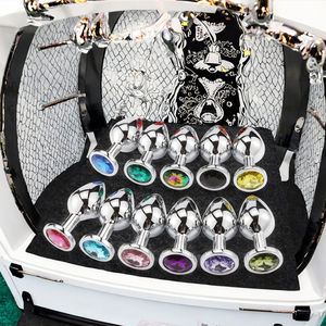 منتجات جنسية رائجة: سدادة شرجية من الفولاذ المقاوم للصدأ بتصميم ماسي، ألعاب جنسية للمبتدئين - Product Image 6