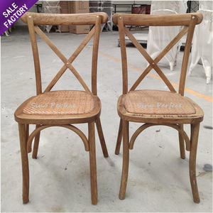 Suministros de boda de lujo Silla de banquete blanco y dorado Sentado Catering Muebles de recepción de boda - Product Image 1