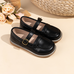 Zapatos Nuevos para Niñas, Zapatos de PU con Suela de Goma Cómoda, Zapatos de Vestir - Product Image 5