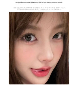 Fard à joues <span class=keywords><strong>contouring</strong></span> Amber de marque interne, poudre tout-en-un hautement pigmentée, aspect naturel nude, texture fine, couleur changeante pour le visage - Product Image 3