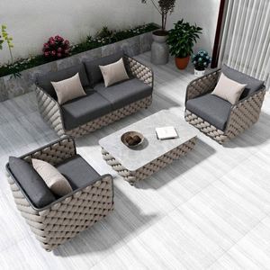 Canapé de jardin sectionnel moderne <span class=keywords><strong>Matelas</strong></span> de salon de patio Canapé d'extérieur modulaire - Product Image 2