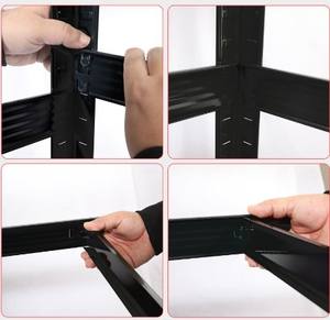 מכירה חמה במפעל מדפים מתכת ללא בורג 5 קומות מתלה ללא בורג - Product Image 4