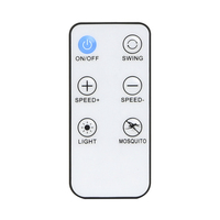 Control Remoto Universal Inteligente con 10 Botones de Goma, LED IR, Encendido/Apagado, para TV, Lámpara de Mesa, Automático, de Plástico, con Batería, para el Hogar